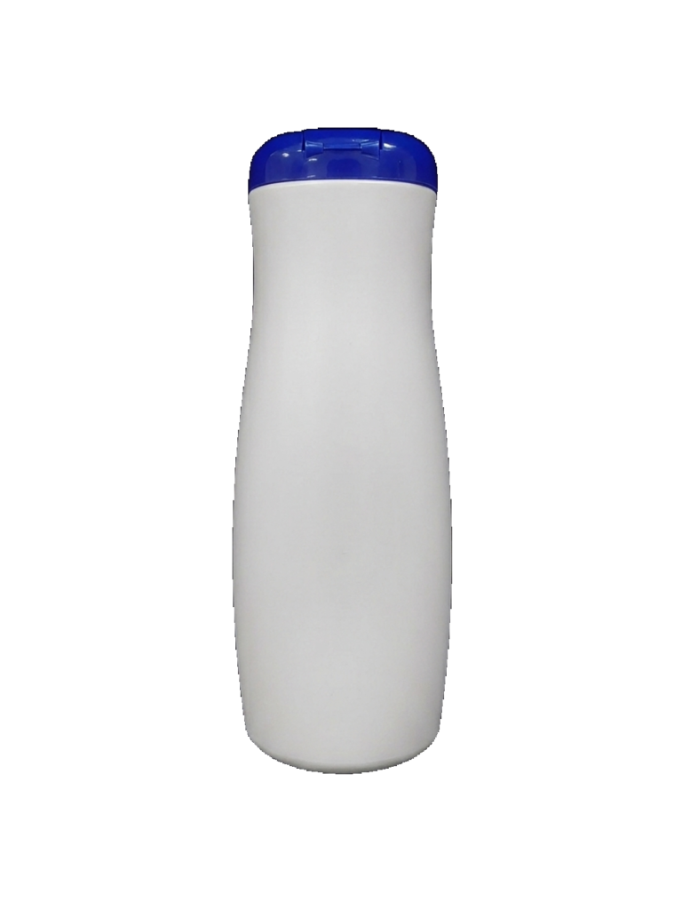 Bottle before shrink labeling