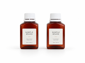 Stock sample bottles