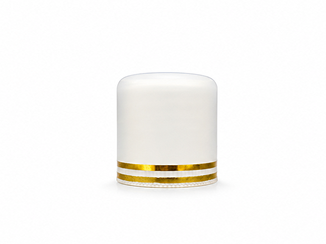 Custom-decorated bottle and cap